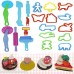 TOYMYTOY 20pcs Dough Tools Cutters And Modelling Tools for Kids Random Color B076CL7GRV